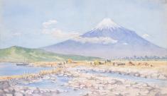 《富士を望む》1897年　島根県立石見美術館蔵