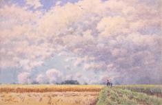 《秋の雲》1904年　島根県立石見美術館蔵