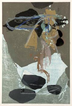高橋力雄《献花A》1961年 和歌山県立近代美術館蔵