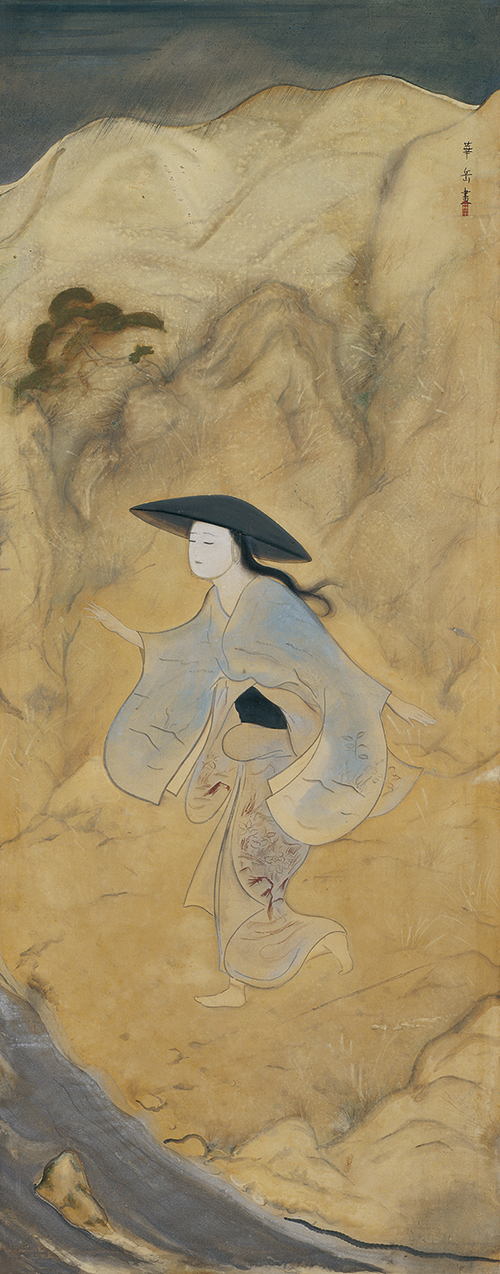 村上華岳《日高河清姫図》1919(大正8)年 東京国立近代美術館 *重要文化財