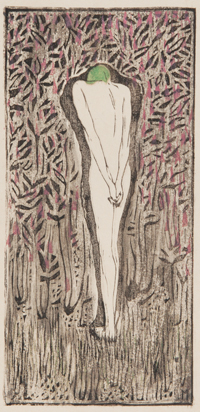 田中恭吉《焦心》私輯『月映』II所収 1914 和歌山県立近代美術館蔵 【前期展示】