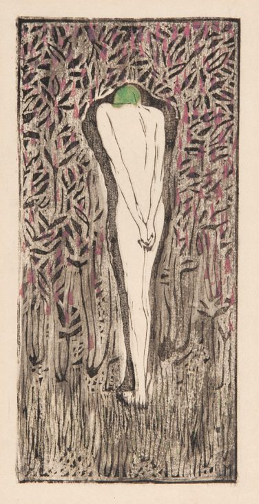 田中恭吉 《焦心》1914年