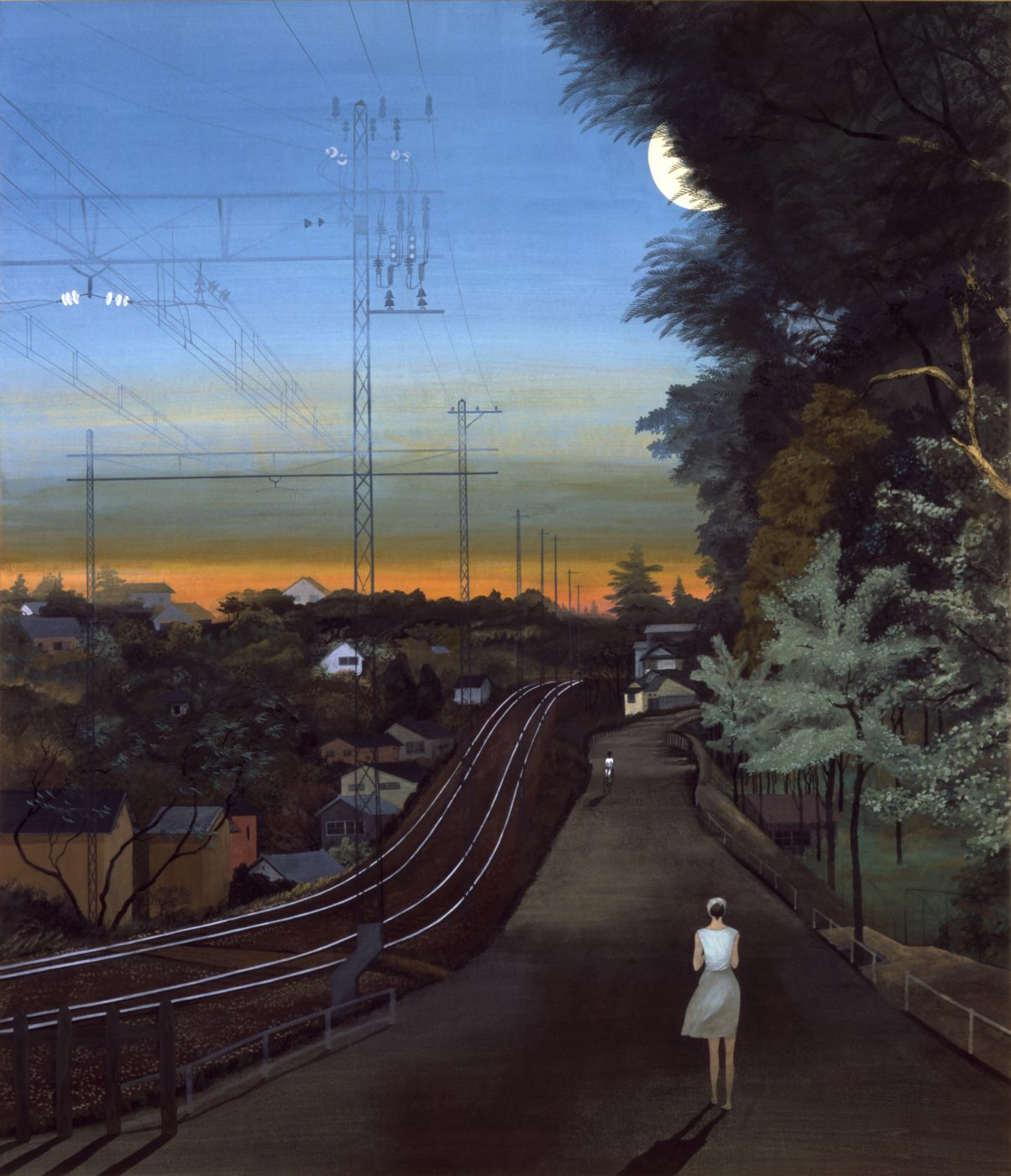 稗田一穗 帰り路 1981年 当館蔵