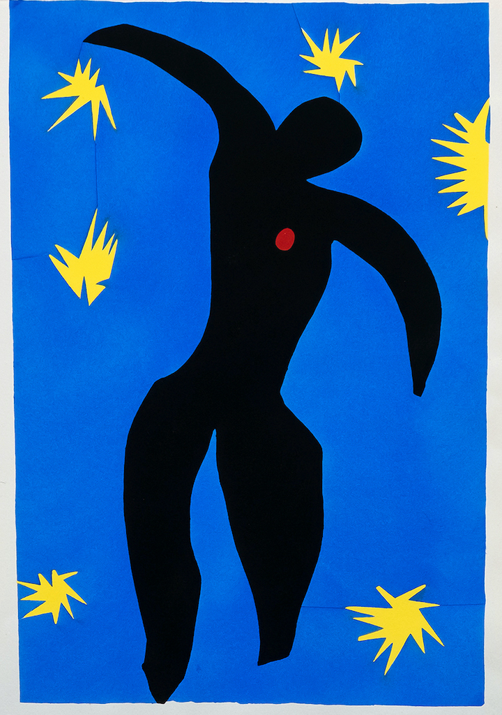 アンリ・マティス『JAZZ』より《イカルス》1947年 当館蔵 *前期展示