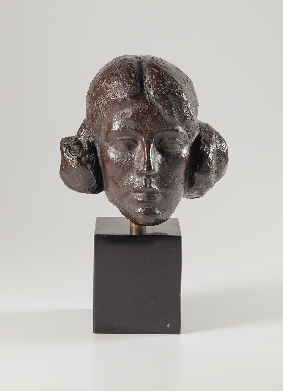 保田龍門《アンドレの首》1922年 ブロンズ 当館蔵