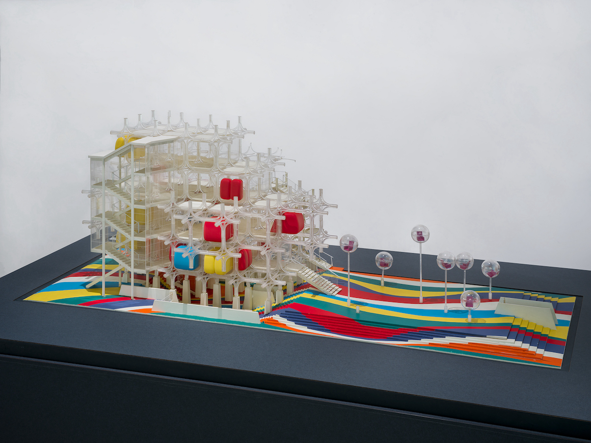 黒川紀章《EXPO'70タカラ・ビューティリオン［模型］》1968年頃 タカラベルモント蔵
